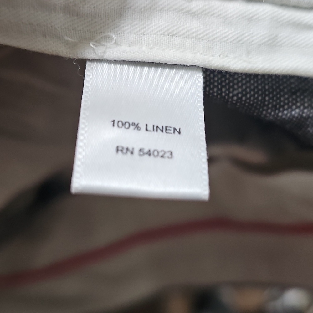 Banana‎ Republic Linen Gray Pants Size 8 - Picture 4 of 6
